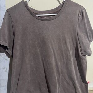 Women's Short Sleeve Gray Tee